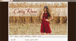 Desktop Screenshot of chelsyrenee.com